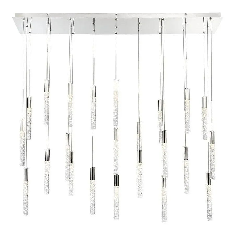 Modern Forms - Magic LED Linear Pendant, 23-Light - PD-35623L-BK | Montreal Lighting & Hardware