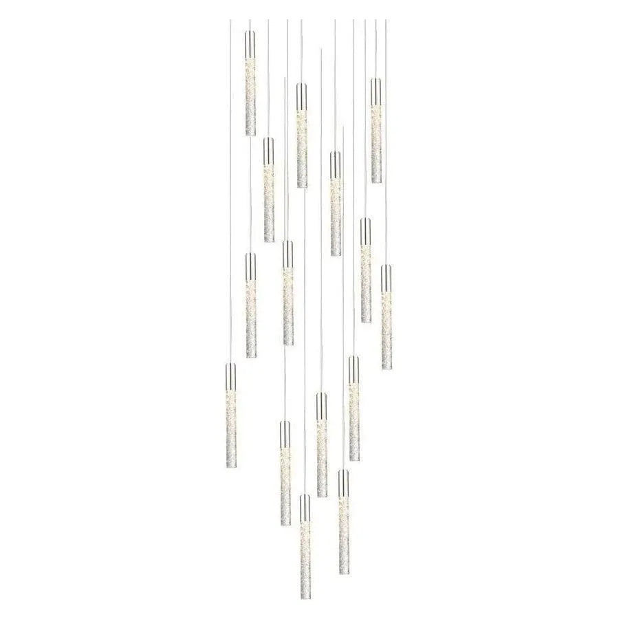 Modern Forms - Magic LED Multi-Light Pendant, 15-Light - PD-35615-BK | Montreal Lighting & Hardware