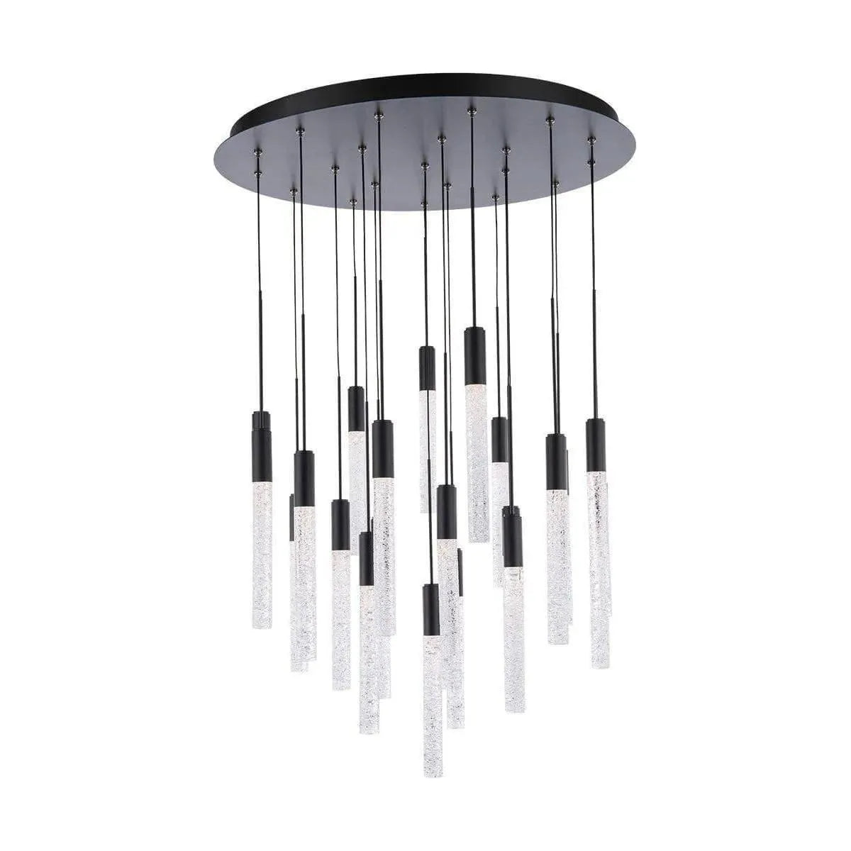 Modern Forms - Magic LED Multi-Light Pendant, 21-Light - PD-35621-BK | Montreal Lighting & Hardware
