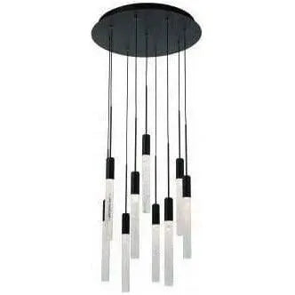 Modern Forms - Magic LED Multi-Light Pendant, 5-Light - PD-35605-BK | Montreal Lighting & Hardware