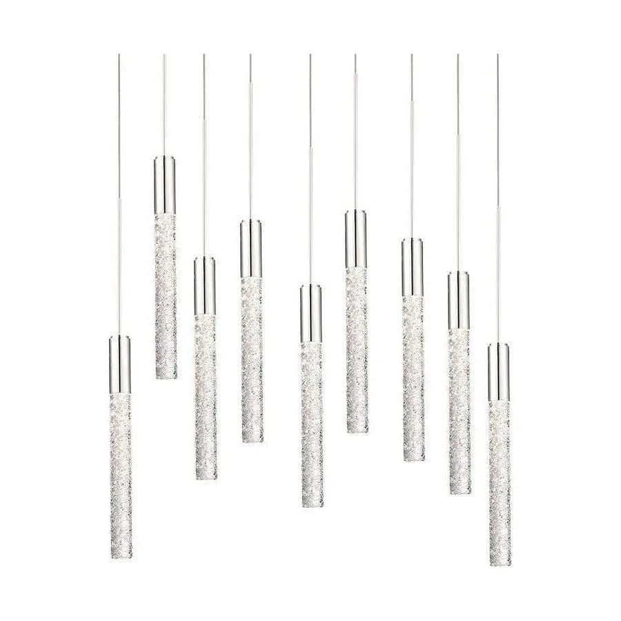 Modern Forms - Magic LED Multi-Light Pendant, 9-Light - PD-35609-PN | Montreal Lighting & Hardware