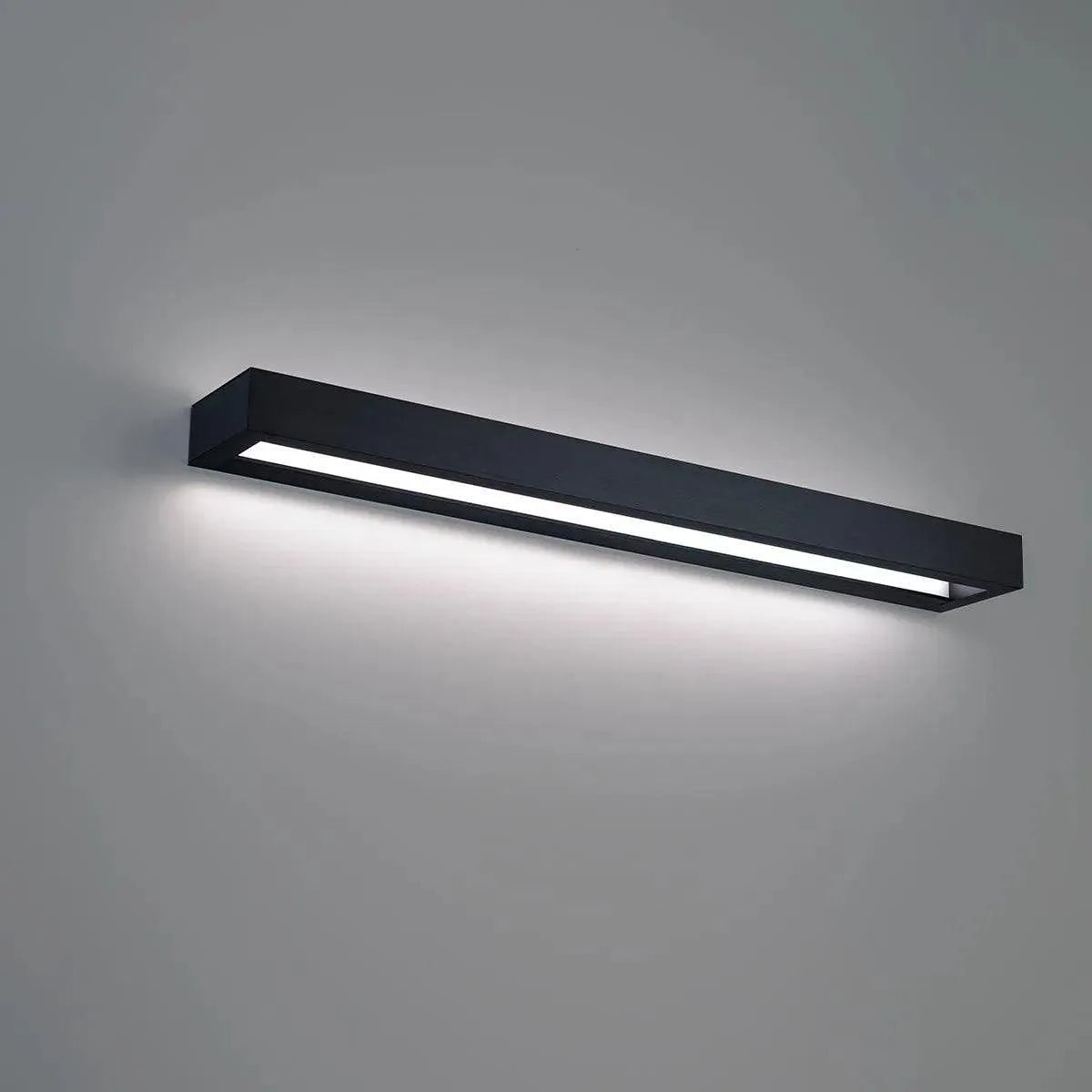 Modern Forms - Open Bar LED Bathroom Vanity - WS-52137-27-BK | Montreal Lighting & Hardware