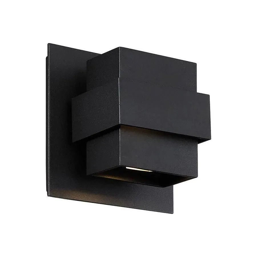 Modern Forms - Pandora LED Outdoor Wall Mount - WS-W30507-BK | Montreal Lighting & Hardware