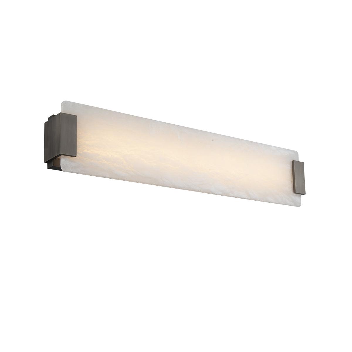 Modern Forms - Quarry LED Bathroom Vanity - WS-60028-BN | Montreal Lighting & Hardware