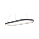 Modern Forms - Racetrack LED Linear Pendant - PD-53046-27-AL | Montreal Lighting & Hardware