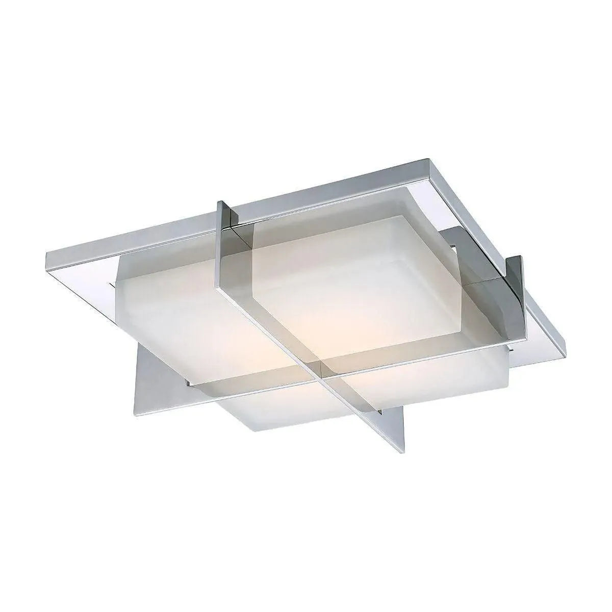 Modern Forms - Razor LED Flush Mount - FM-4716-SS | Montreal Lighting & Hardware