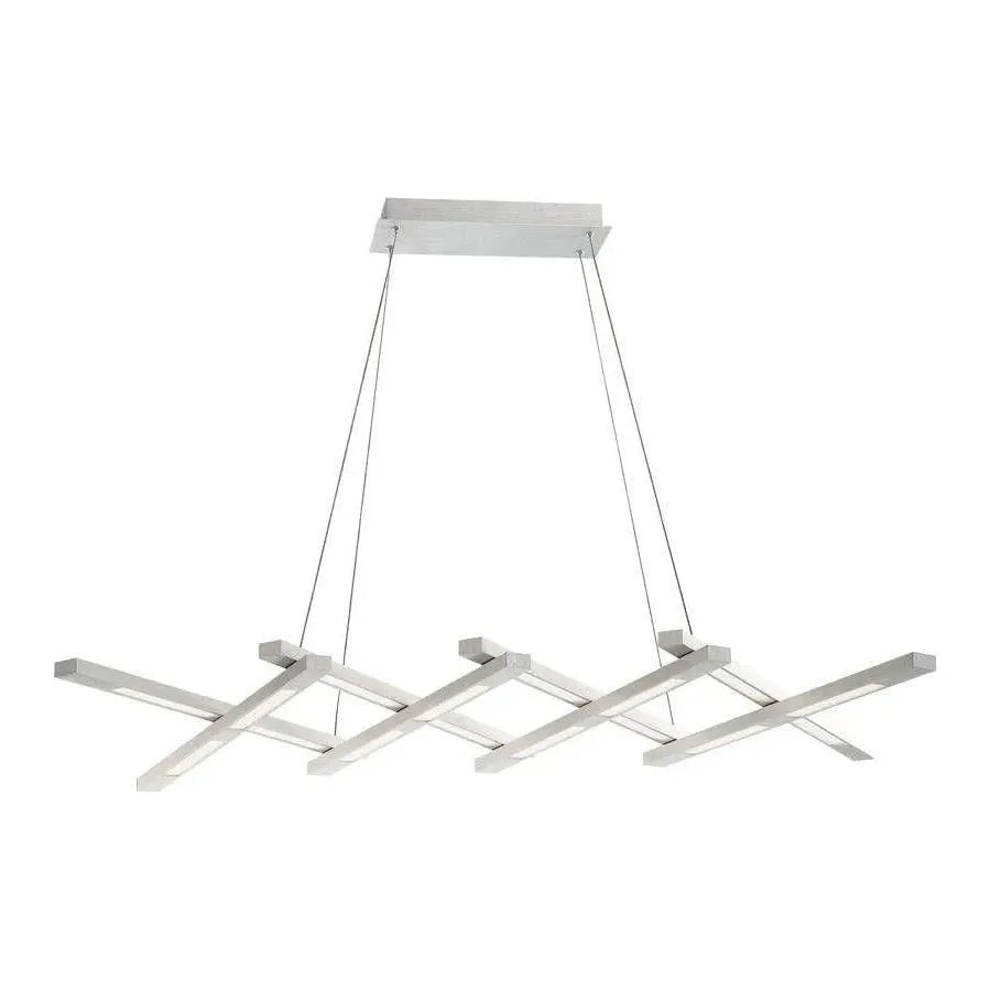 Modern Forms - Scissors LED Linear Pendant - PD-32880-AL | Montreal Lighting & Hardware