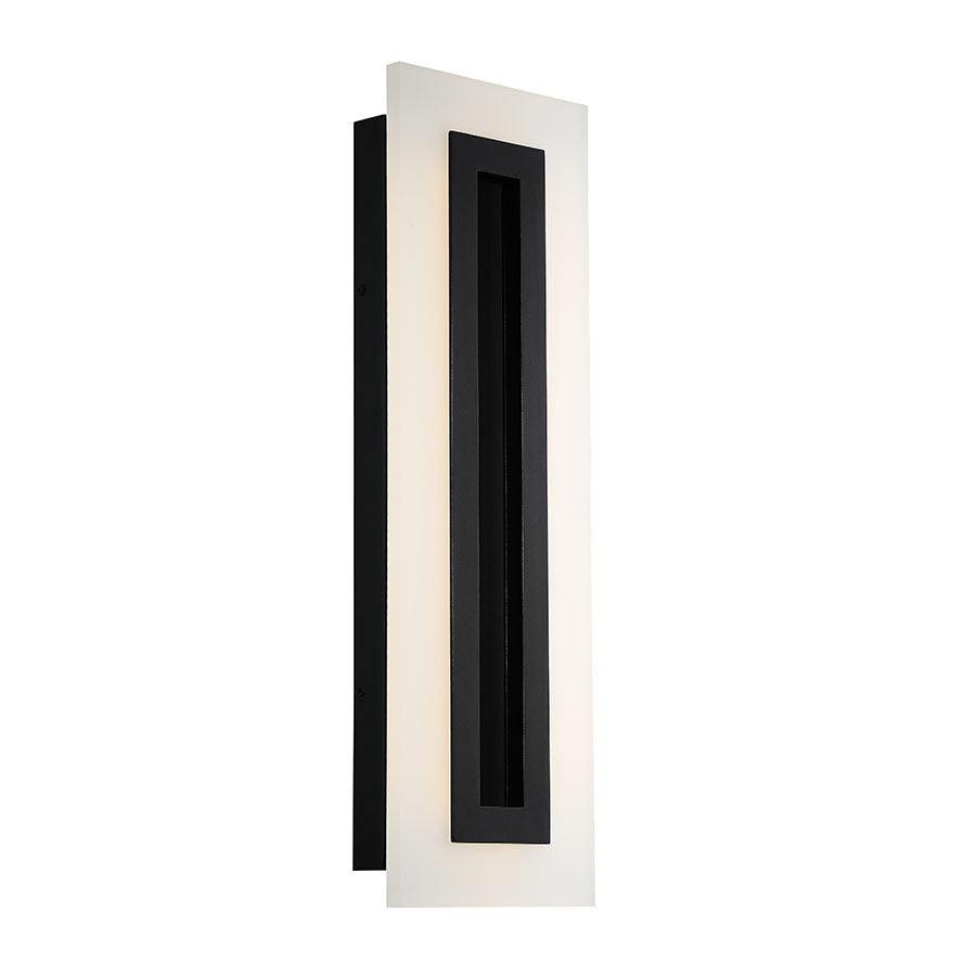 Modern Forms - Shadow LED Outdoor Wall Mount - WS-W46824-BK | Montreal Lighting & Hardware