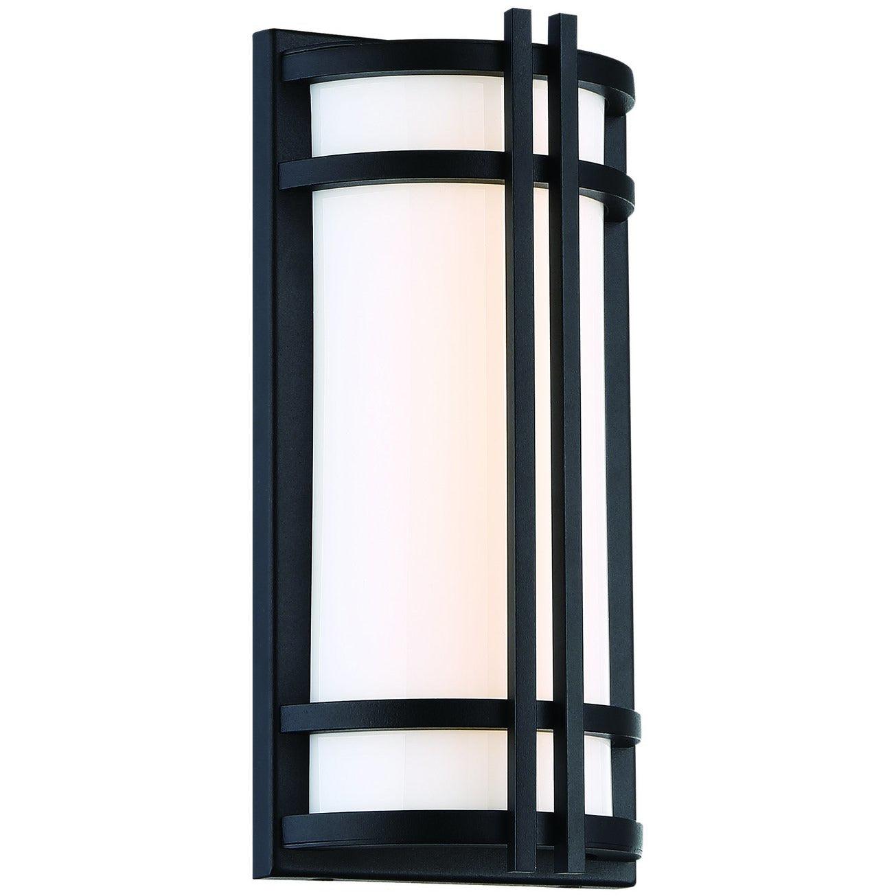 Modern Forms - Skyscraper LED Outdoor Wall Mount - WS-W68612-BK | Montreal Lighting & Hardware