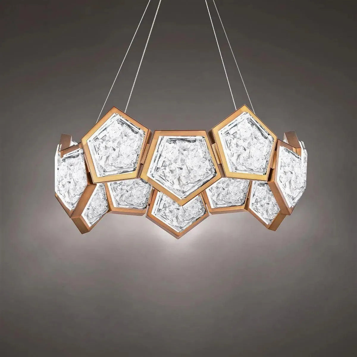 Modern Forms - Starlight Starbright LED Chandelier - PD-74126-AB | Montreal Lighting & Hardware