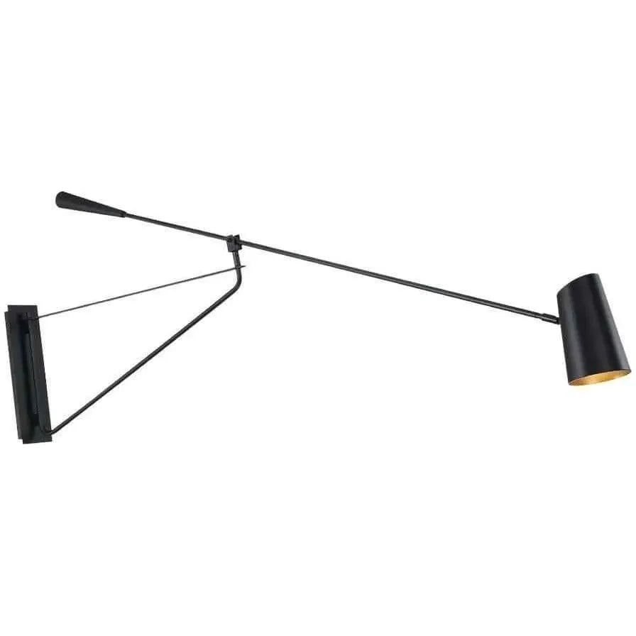 Modern Forms - Stylus LED Reading Light - BL-24959-BK/GO | Montreal Lighting & Hardware