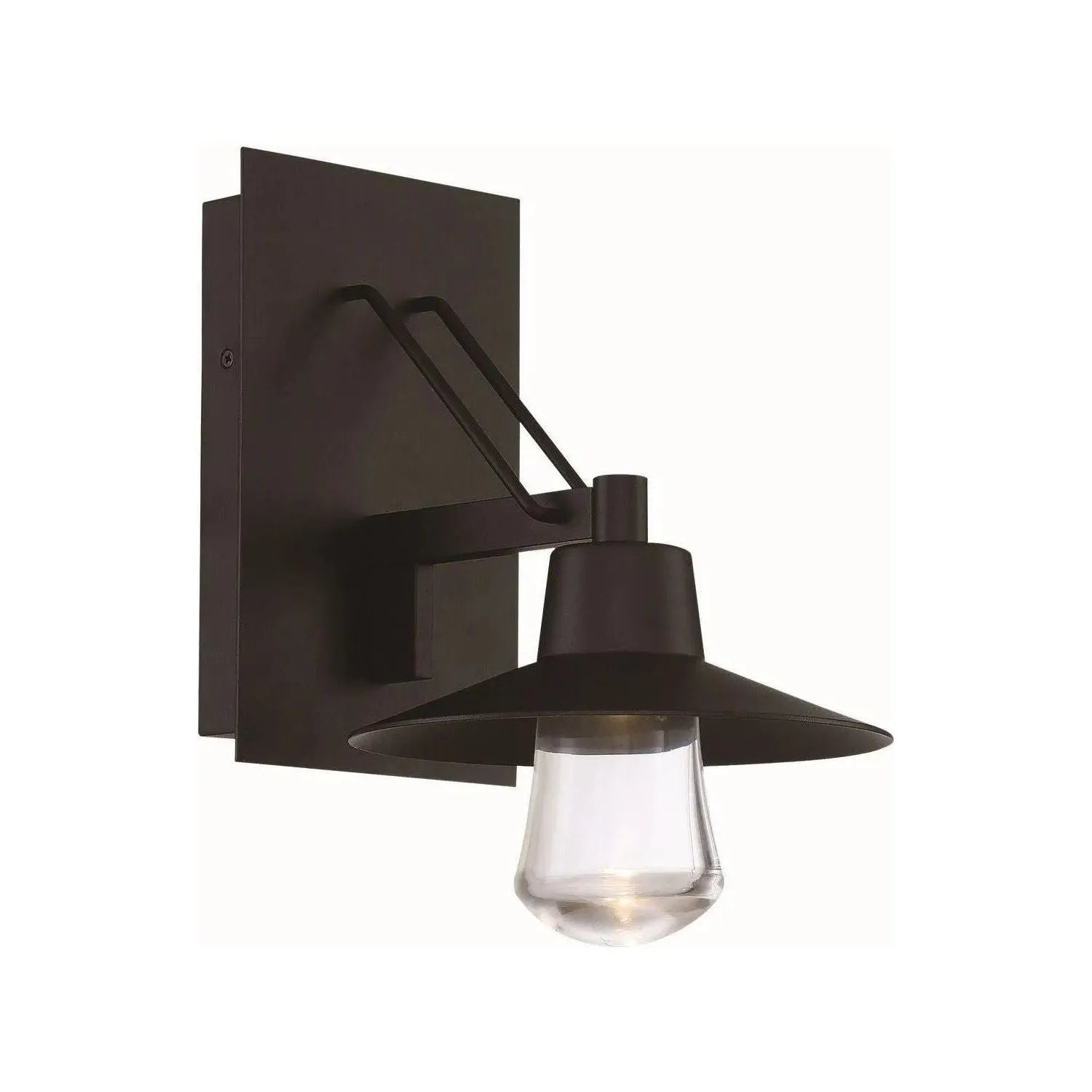 Modern Forms - Suspense LED Outdoor Wall Mount - WS-W1915-BK | Montreal Lighting & Hardware