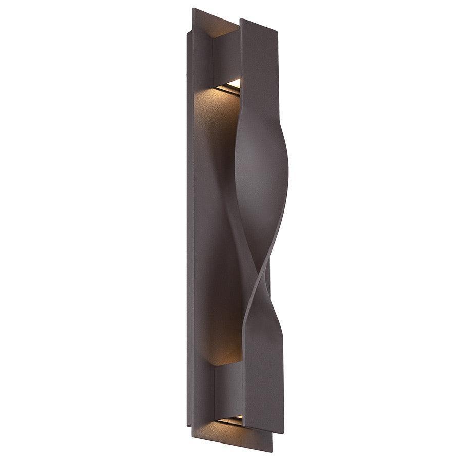 Modern Forms - Twist LED Outdoor Wall Mount - WS-W5620-BZ | Montreal Lighting & Hardware