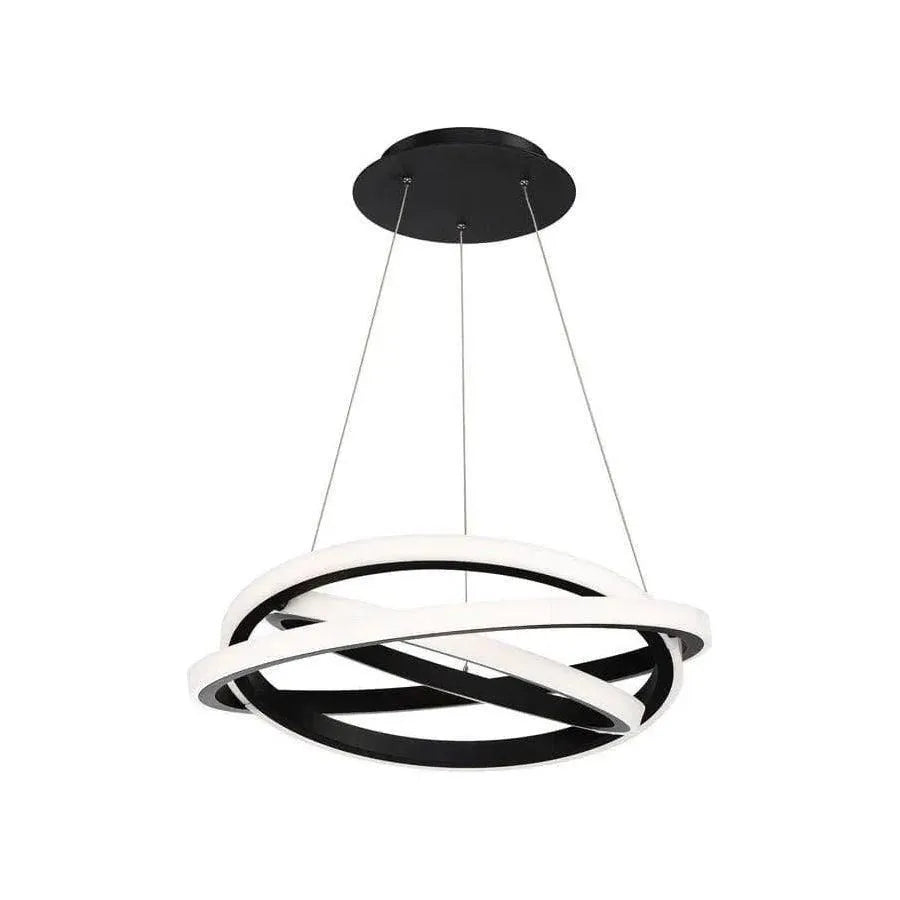 Modern Forms - Veloce LED Chandelier - PD-24826-BK | Montreal Lighting & Hardware