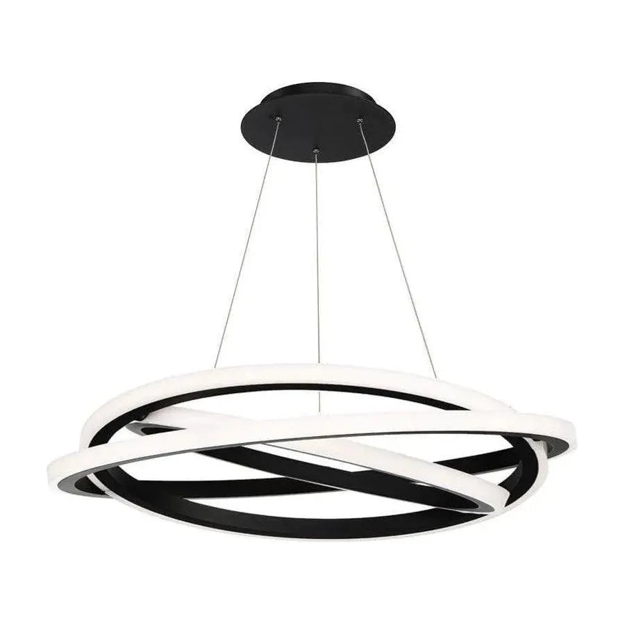 Modern Forms - Veloce LED Chandelier - PD-24826-BK | Montreal Lighting & Hardware