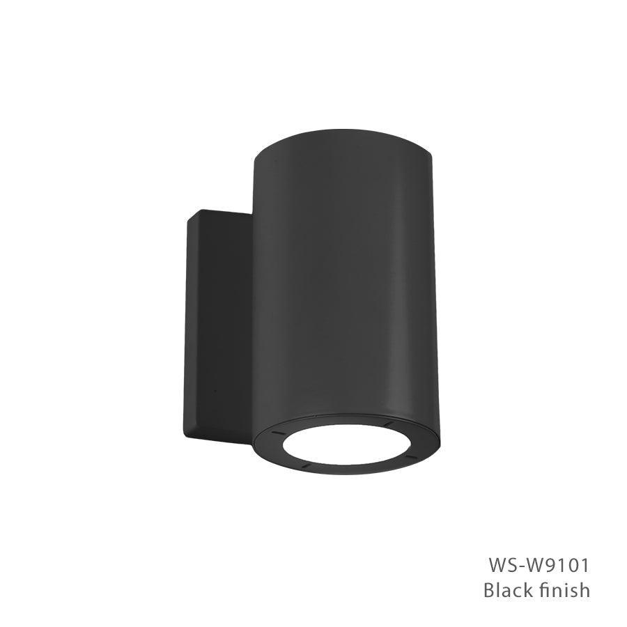 Modern Forms - Vessel LED Outdoor Wall Mount - WS-W9101-BK | Montreal Lighting & Hardware