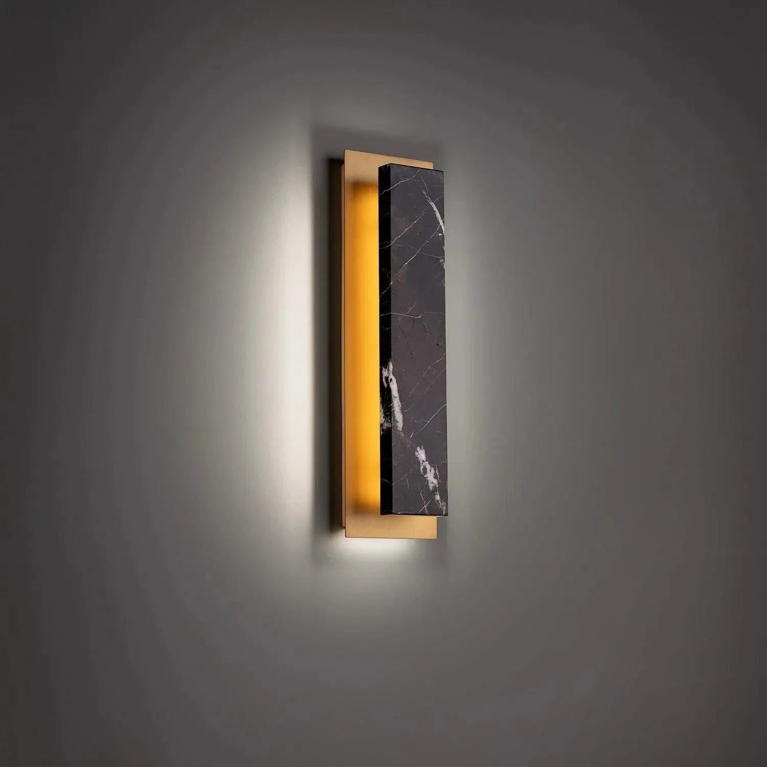 Modern Forms - Zurich LED Wall Sconce - WS-48318-BK/AB | Montreal Lighting & Hardware