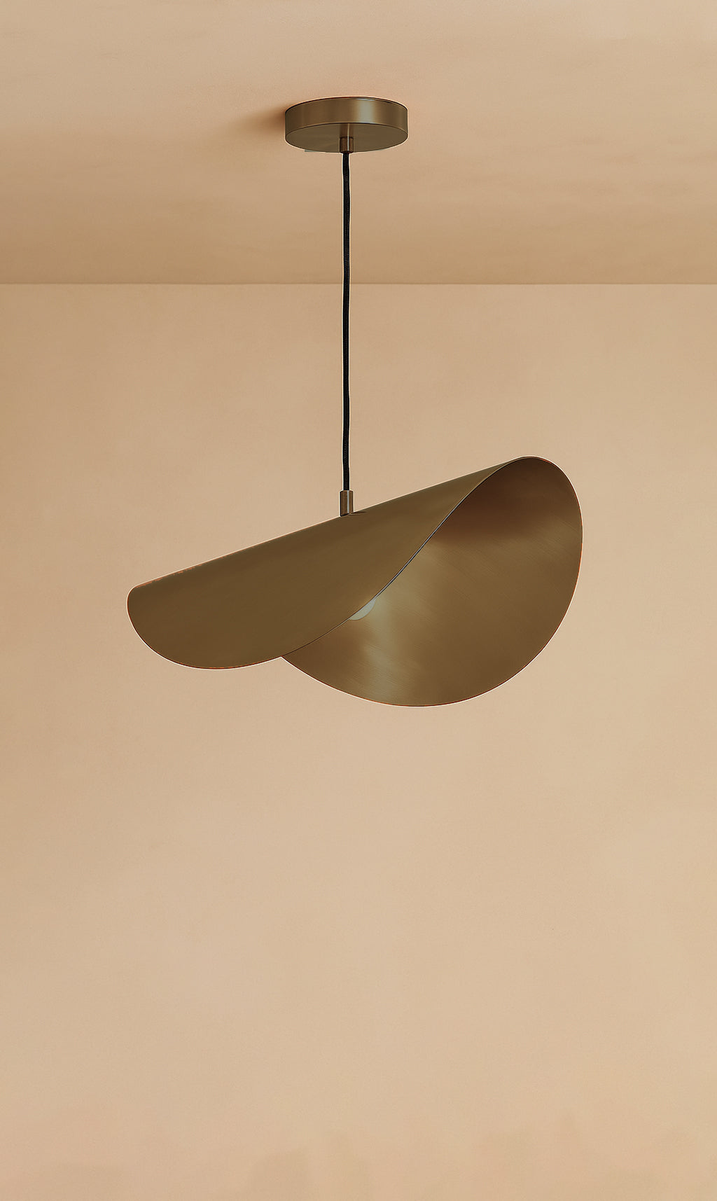 Dounia Home - DH-MOJWAVSUS-SM-MGM - Moja Wave Suspension Pendant - Matte Gun Metal