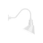 Montclair Light Works - Angle 10" Gooseneck Wall Light - GNA102-44 | Montreal Lighting & Hardware