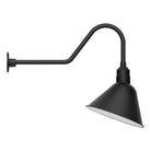 Montclair Light Works - Angle 14" Gooseneck Wall Light - GNC104-41 | Montreal Lighting & Hardware