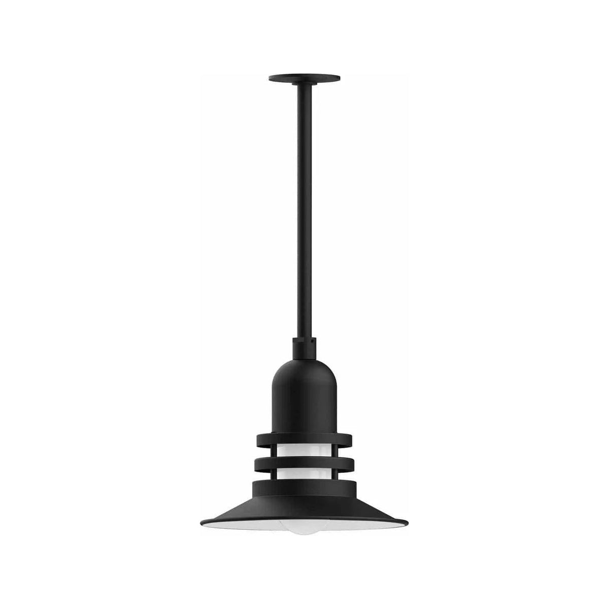 Montclair Light Works - Atomic 12" Pendant, Stem Mount - STA148-41 | Montreal Lighting & Hardware