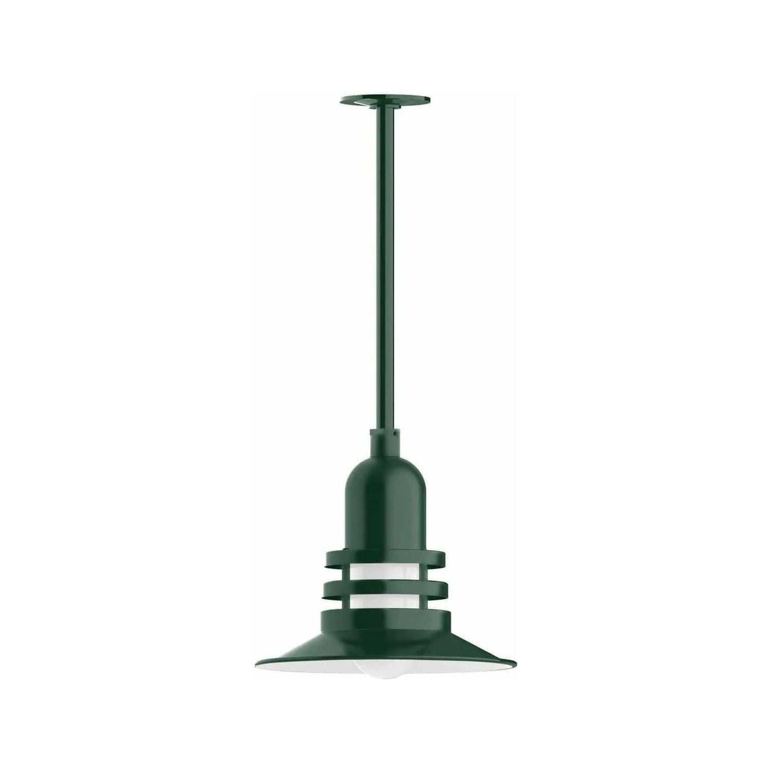 Montclair Light Works - Atomic 12" Pendant, Stem Mount - STA148-42 | Montreal Lighting & Hardware