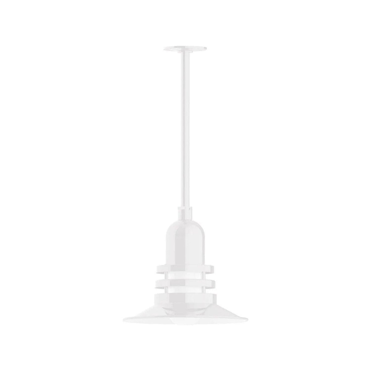 Montclair Light Works - Atomic 12" Pendant, Stem Mount - STA148-44 | Montreal Lighting & Hardware