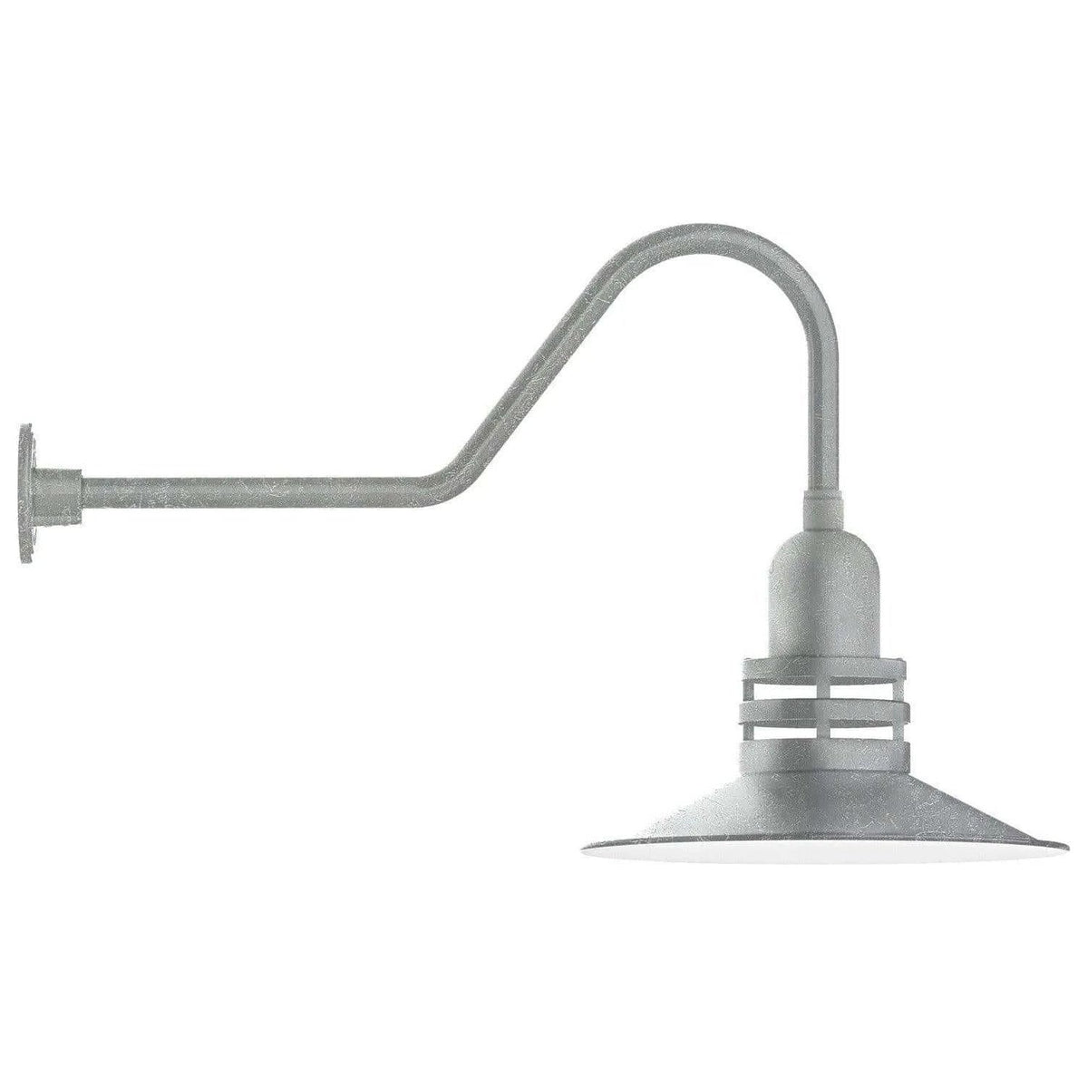 Montclair Light Works - Atomic 16" Gooseneck Wall Light - GNC149-49 | Montreal Lighting & Hardware