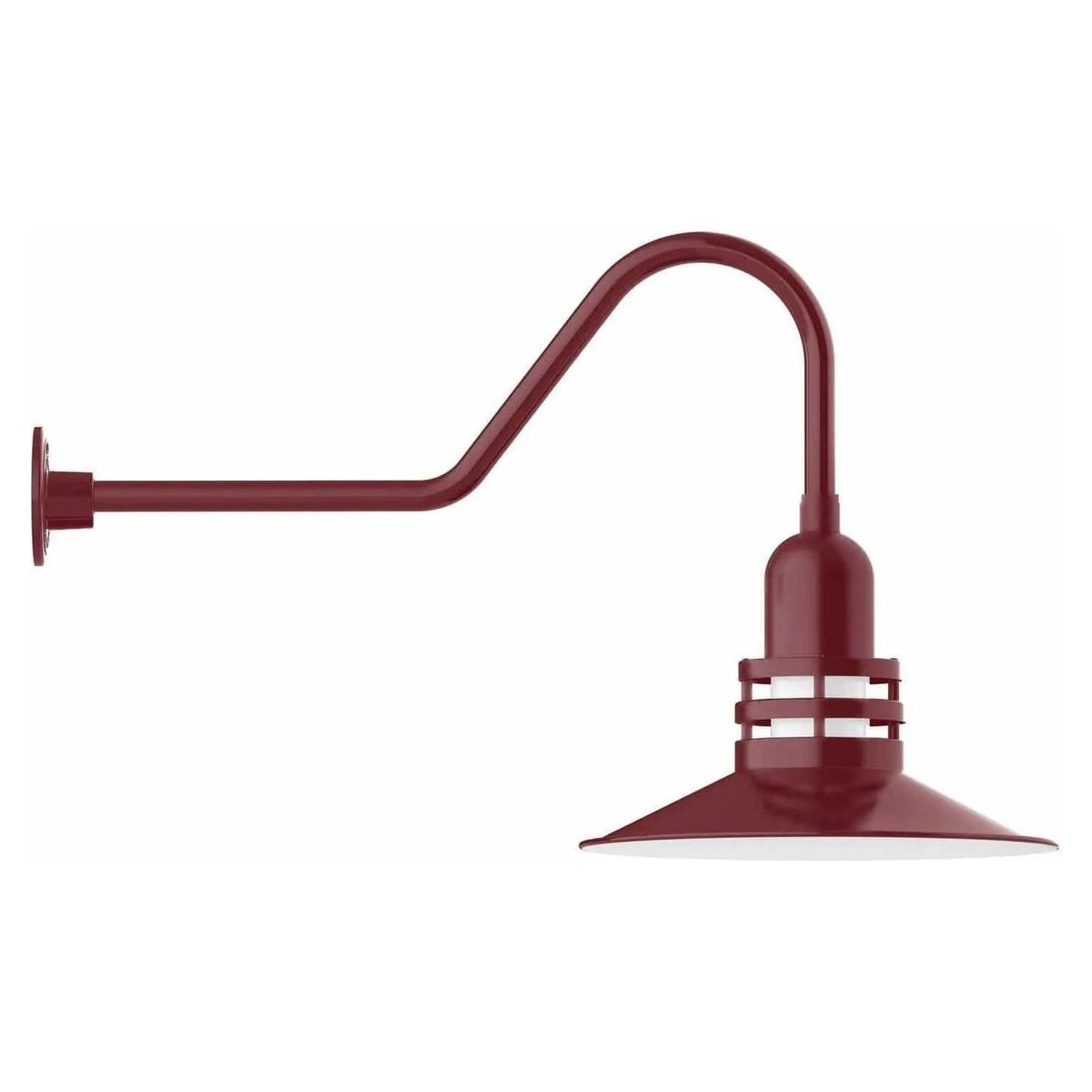 Montclair Light Works - Atomic 16" Gooseneck Wall Light - GNC149-55 | Montreal Lighting & Hardware