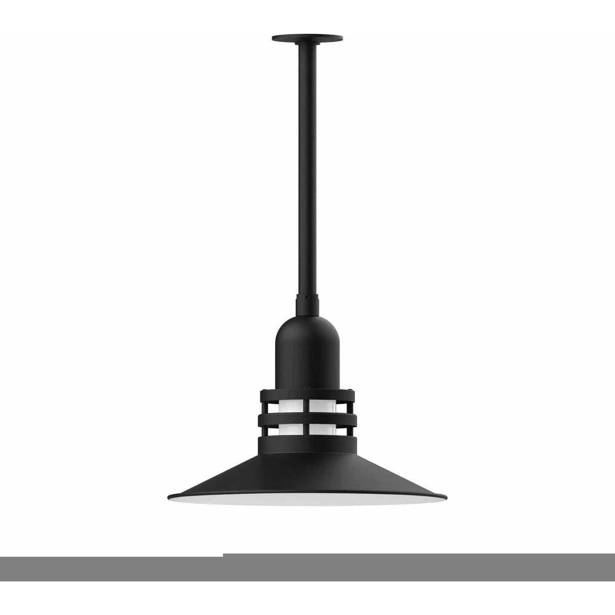 Montclair Light Works - Atomic 16" Pendant, Stem Mount - STB149-41 | Montreal Lighting & Hardware