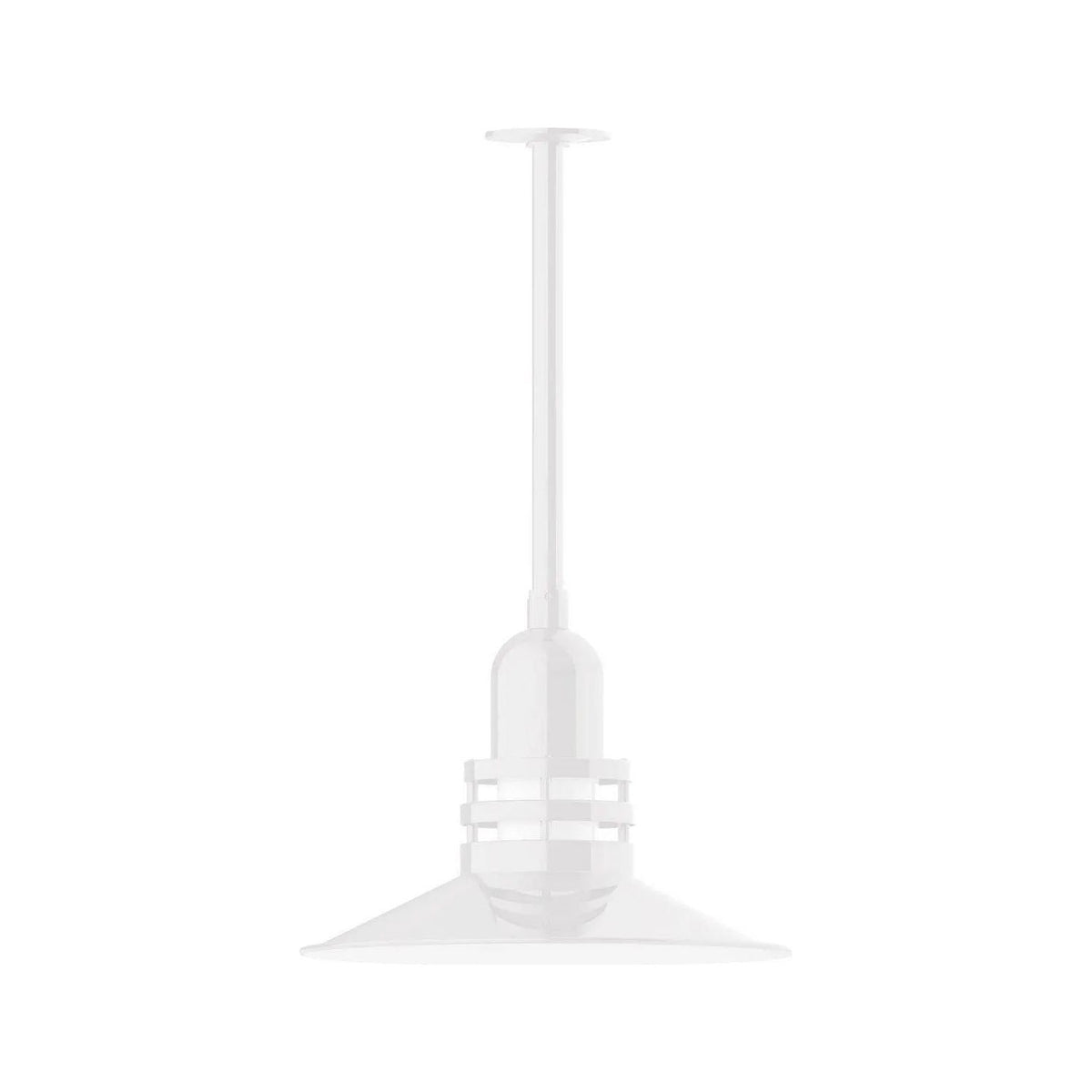 Montclair Light Works - Atomic 16" Pendant, Stem Mount - STB149-44 | Montreal Lighting & Hardware