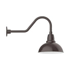 Montclair Light Works - Cafe 12" Gooseneck Wall Light - GNB106-51 | Montreal Lighting & Hardware