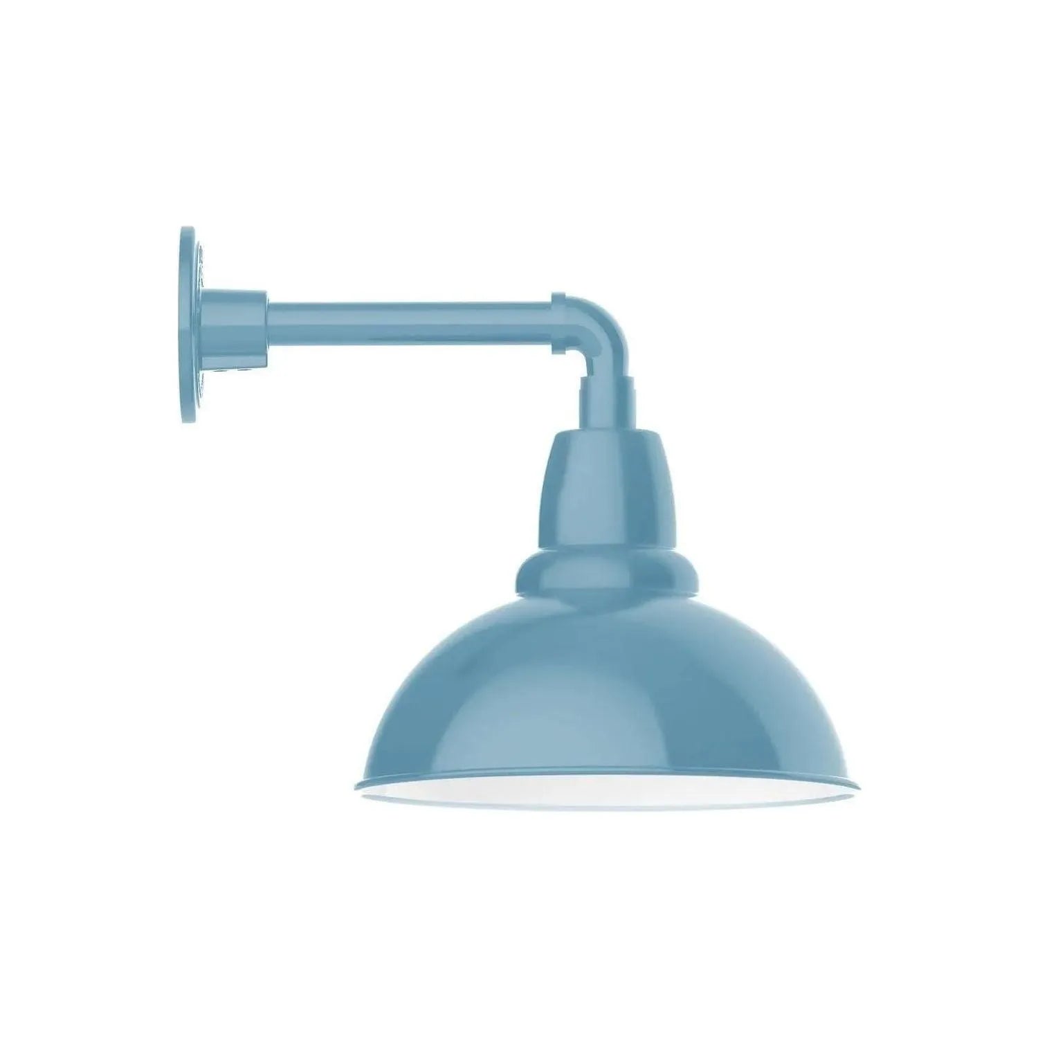 Montclair Light Works - Cafe 12 Inch Straight Arm Wall Light - GNN106-54 | Montreal Lighting & Hardware