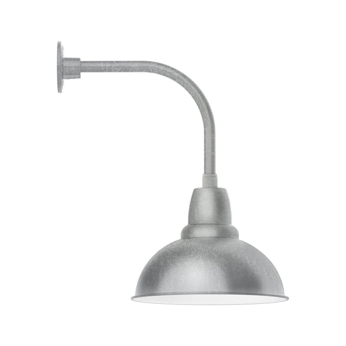 Montclair Light Works - Cafe 14" Curved Arm Wall Light - GNU107-49 | Montreal Lighting & Hardware