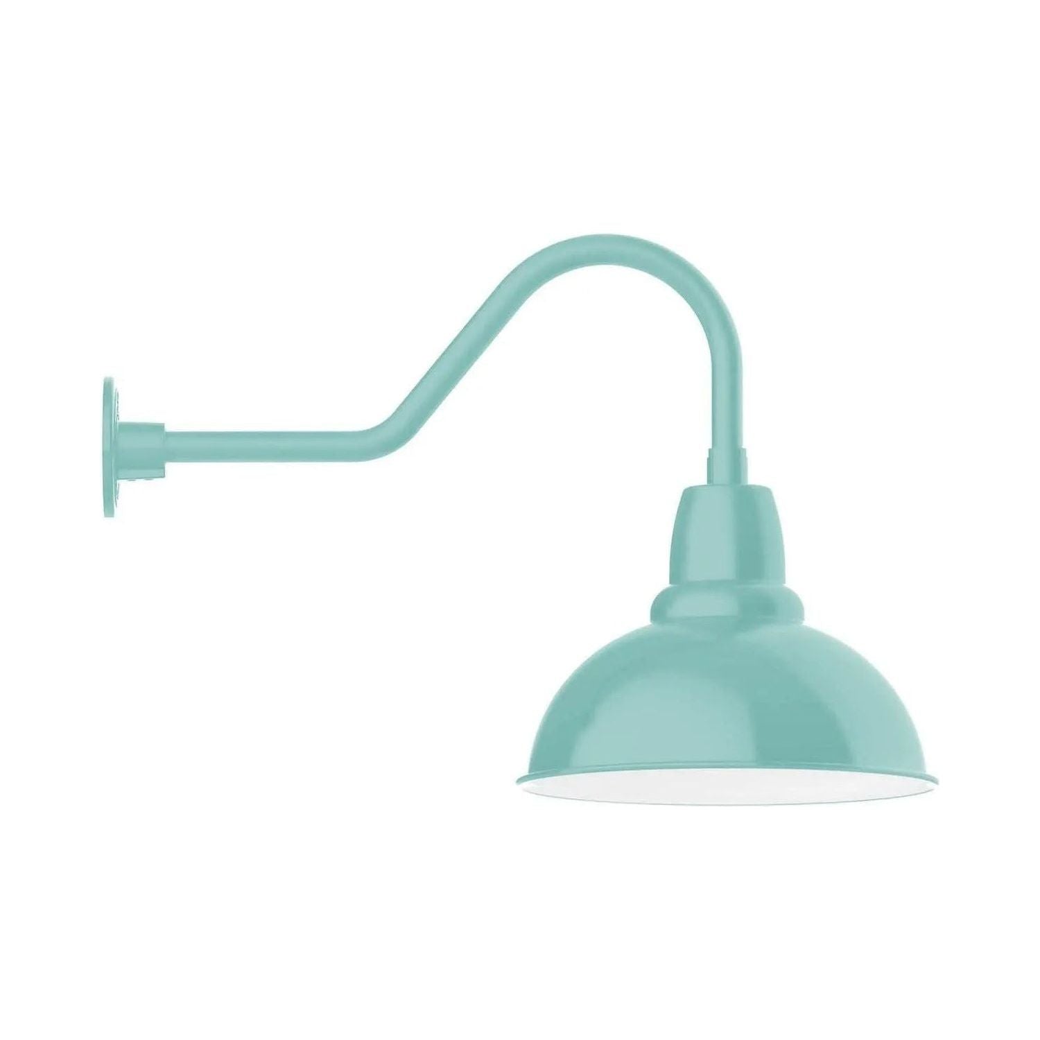 Montclair Light Works - Cafe 14" Gooseneck Wall Light - GNB107-48 | Montreal Lighting & Hardware