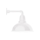 Montclair Light Works - Cafe 14 Inch Straight Arm Wall Light - GNN107-44 | Montreal Lighting & Hardware