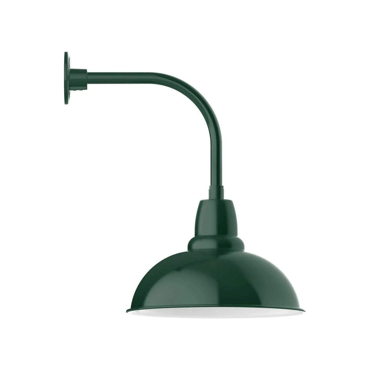 Montclair Light Works - Cafe 16" Curved Arm Wall Light - GNU108-42 | Montreal Lighting & Hardware
