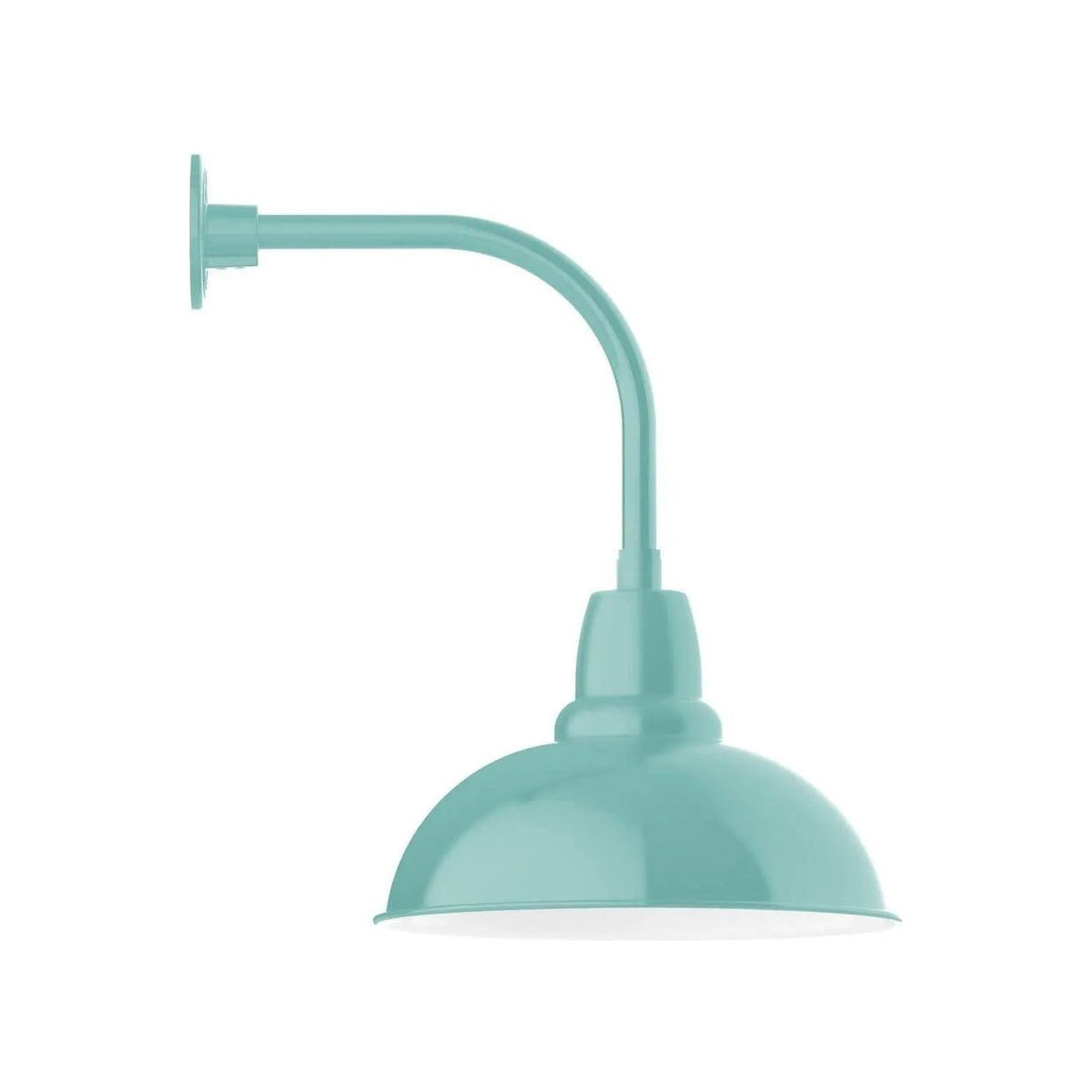 Montclair Light Works - Cafe 16" Curved Arm Wall Light - GNU108-48 | Montreal Lighting & Hardware