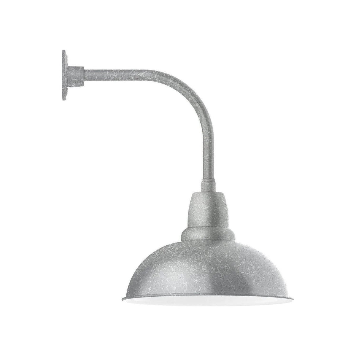 Montclair Light Works - Cafe 16" Curved Arm Wall Light - GNU108-49 | Montreal Lighting & Hardware