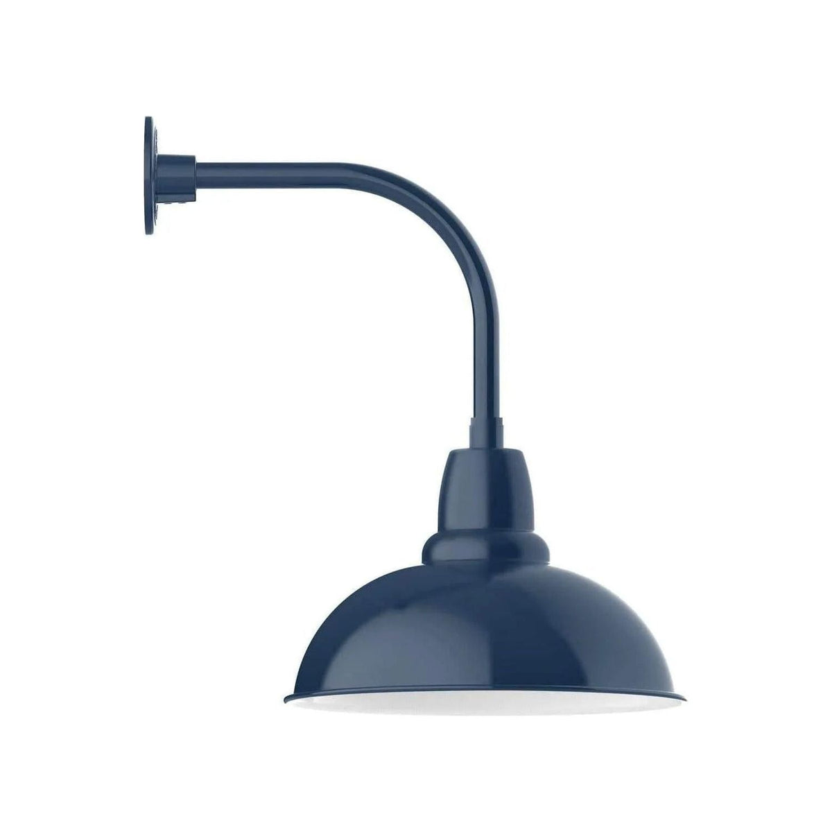 Montclair Light Works - Cafe 16" Curved Arm Wall Light - GNU108-50 | Montreal Lighting & Hardware