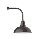 Montclair Light Works - Cafe 16" Curved Arm Wall Light - GNU108-51 | Montreal Lighting & Hardware