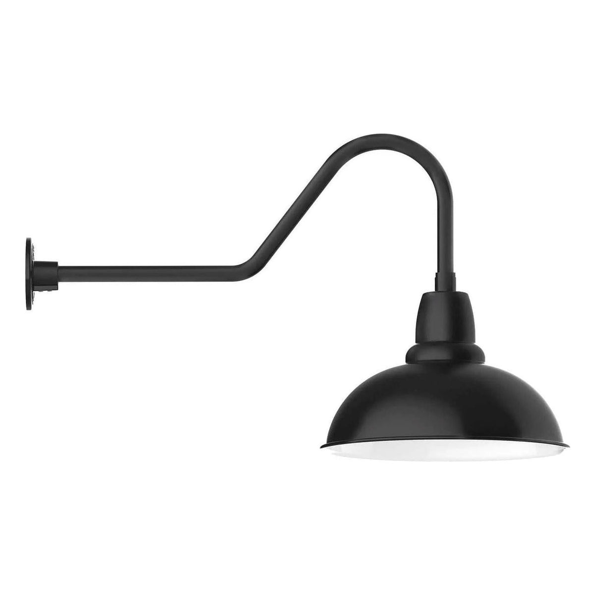 Montclair Light Works - Cafe 16" Gooseneck Wall Light - GNC108-41 | Montreal Lighting & Hardware