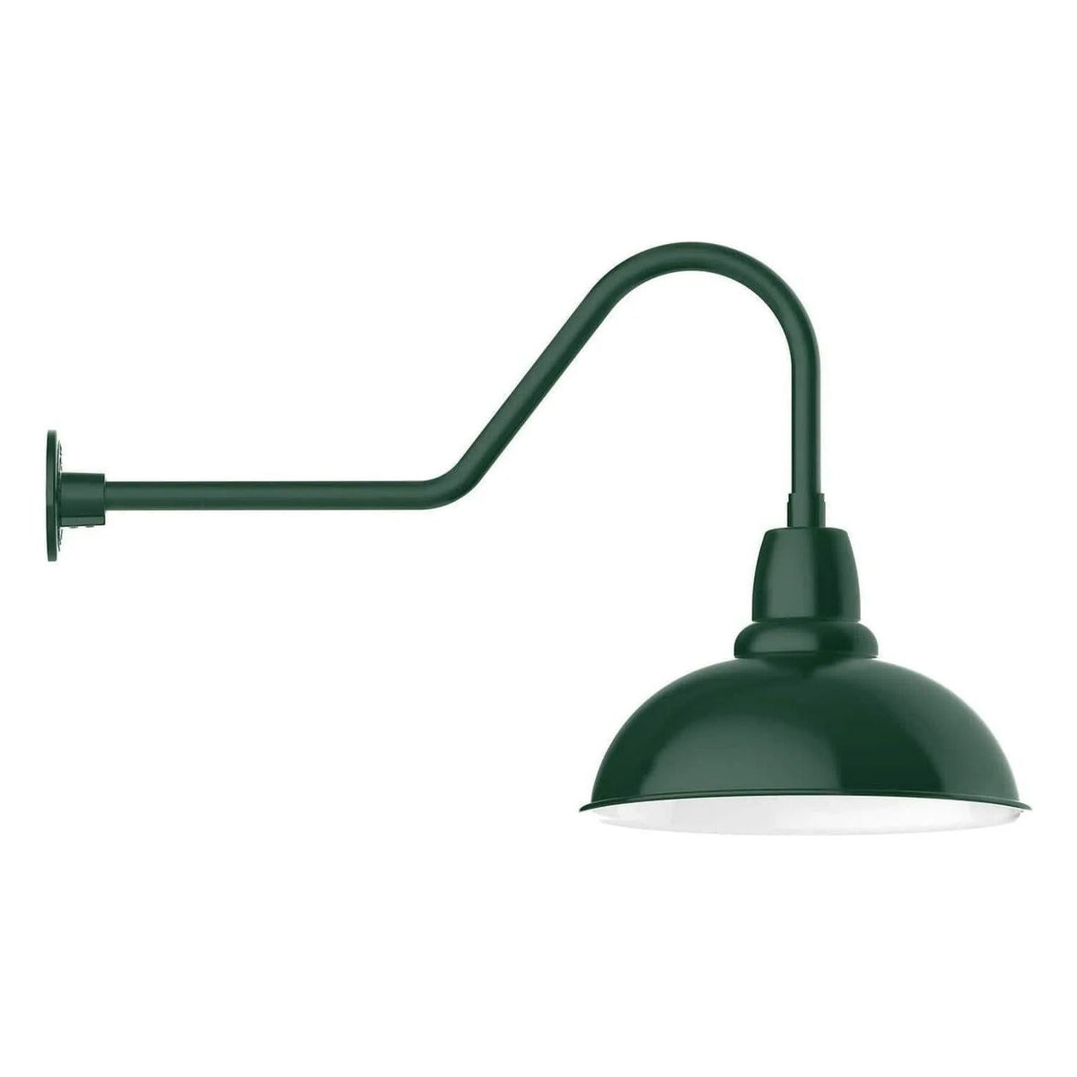 Montclair Light Works - Cafe 16" Gooseneck Wall Light - GNC108-42 | Montreal Lighting & Hardware