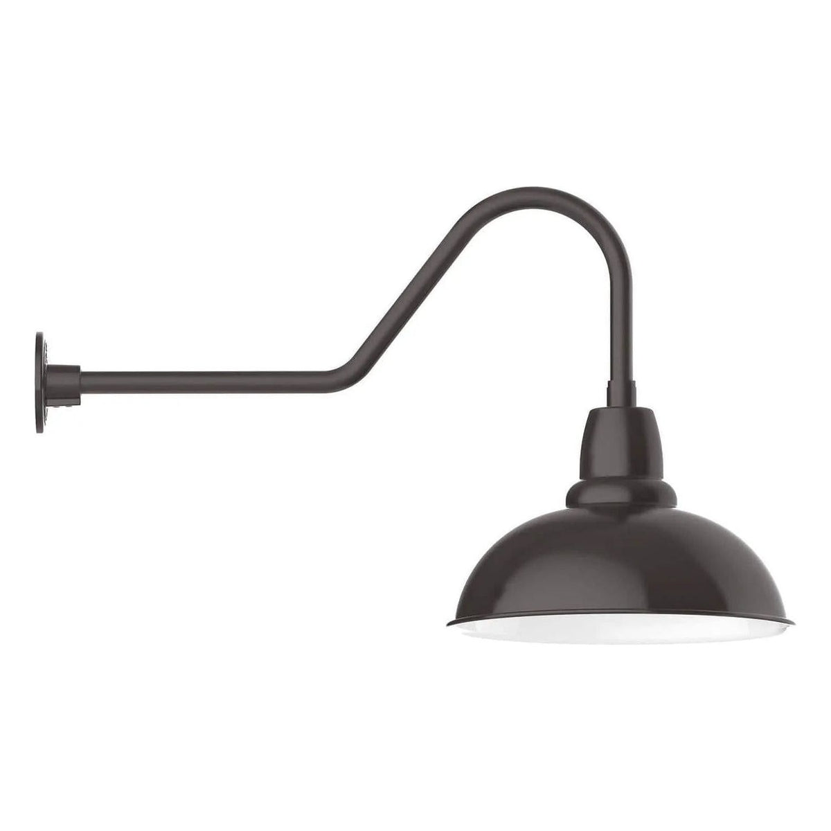 Montclair Light Works - Cafe 16" Gooseneck Wall Light - GNC108-51 | Montreal Lighting & Hardware