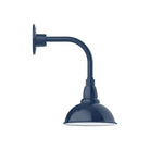 Montclair Light Works - Cafe 8" Curved Arm Wall Light - GNT105-50 | Montreal Lighting & Hardware