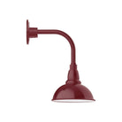 Montclair Light Works - Cafe 8" Curved Arm Wall Light - GNT105-55 | Montreal Lighting & Hardware