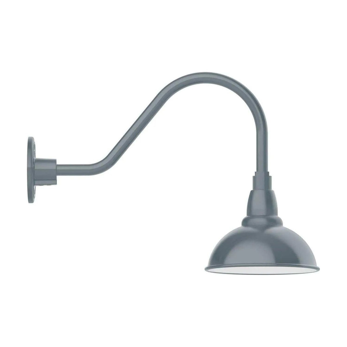 Montclair Light Works - Cafe 8" Gooseneck Wall Light - GNA105-40 | Montreal Lighting & Hardware