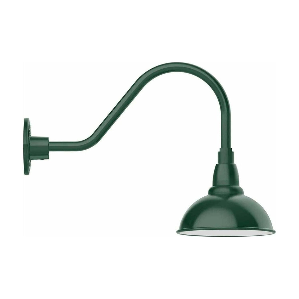 Montclair Light Works - Cafe 8" Gooseneck Wall Light - GNA105-42 | Montreal Lighting & Hardware