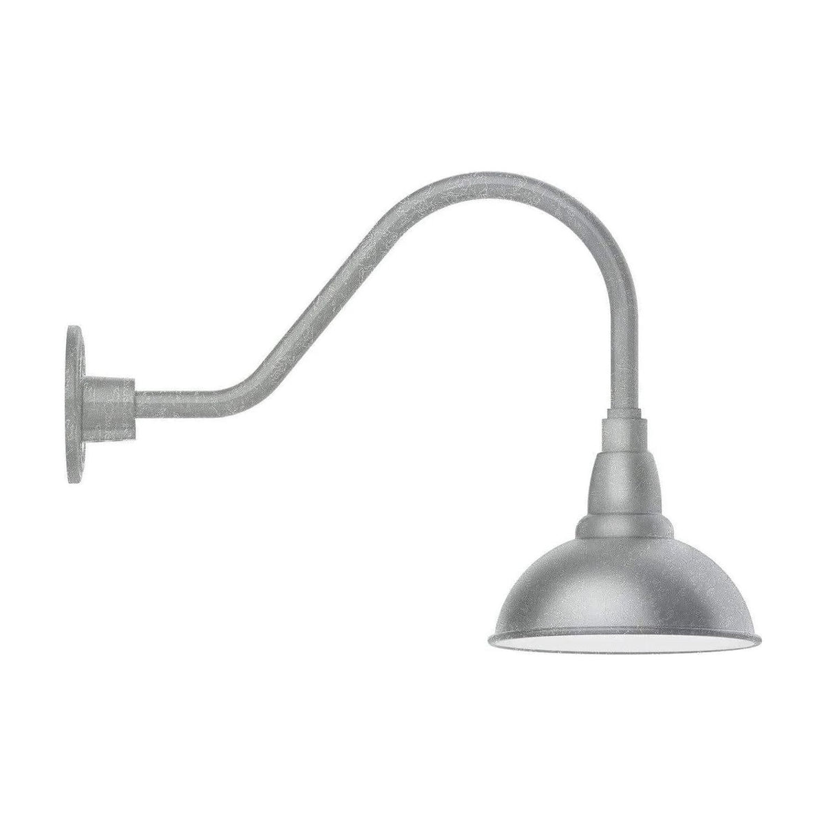 Montclair Light Works - Cafe 8" Gooseneck Wall Light - GNA105-49 | Montreal Lighting & Hardware