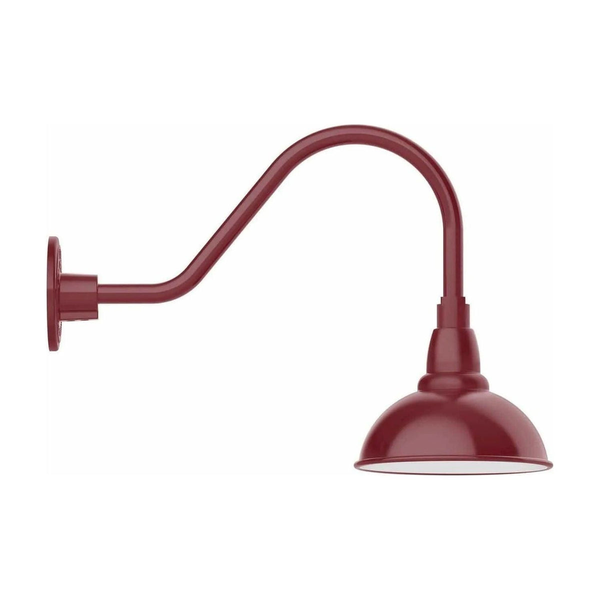 Montclair Light Works - Cafe 8" Gooseneck Wall Light - GNA105-55 | Montreal Lighting & Hardware